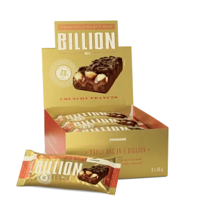 Billion - Proteinriegel mit Erdnüssen x 9
