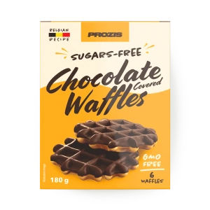 Sugars-Free Waffles (6 units) - Chocolate Covered