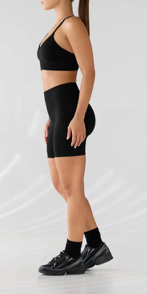 BFF Shorts mit mittelhohem Bund