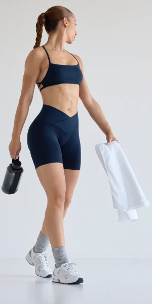 Short Taille Mi-Haute MuseFit Front V