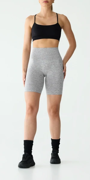 Athleisure High-Waist Cycling Shorts