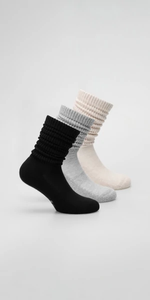 Athleisure Over The Calf Socken - 3er-Pack