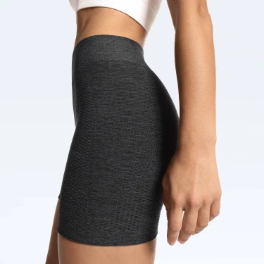 v1308631 prozis_peach-perfect-fx-regular-waist-medium-shorts-dark-gray-melange_xs_dark-gray-melange_front.webp