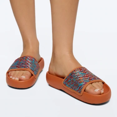 v1500506 prozis_bubble-raffia-slides-burnt-orange--turquoise-blue_eu-36_burnt-orange--turquoise-blue_other4.webp