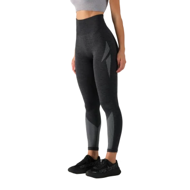 Falcon High Waist Leggings - Dark Gray Melange