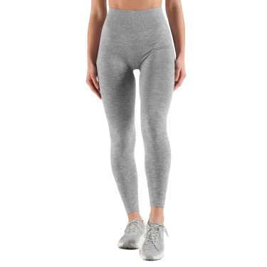 BFF Regular Waist Leggings - Light Gray Melange