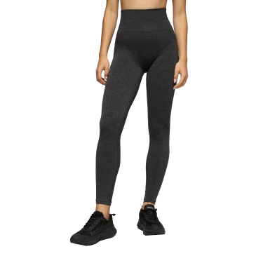 Apex High Waist Leggings - Dark Gray Melange