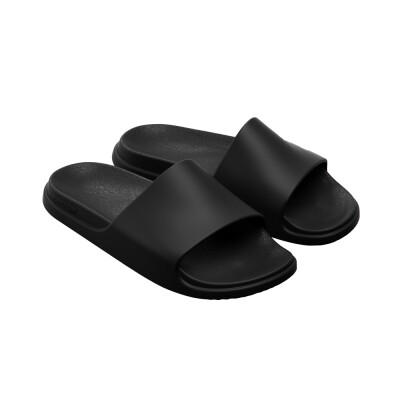 Plain black best sale slides