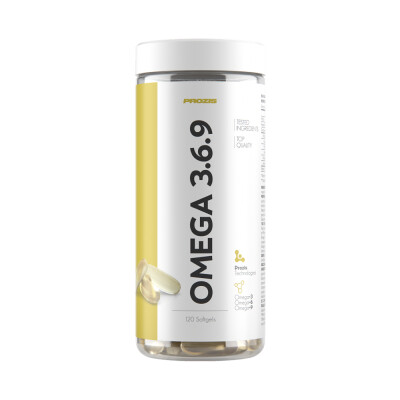 Omega 3-6-9 120 softgels - Здоровье спортсмена | Prozis