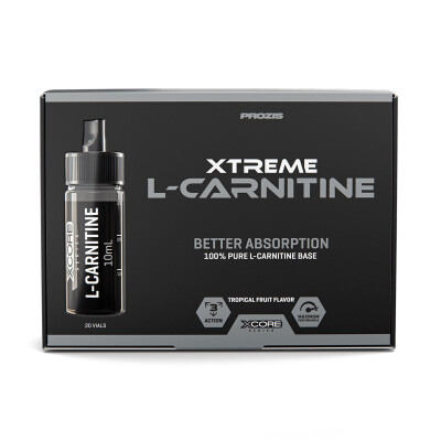 Xtreme L-Carnitine 20 vials - Weight Loss | Prozis