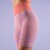 Crush Sports Related High Waist Cycling Shorts - Coral/Purple