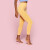 X-Skin Acrobat High Waist 7/8 Leggings - Yellow Melange
