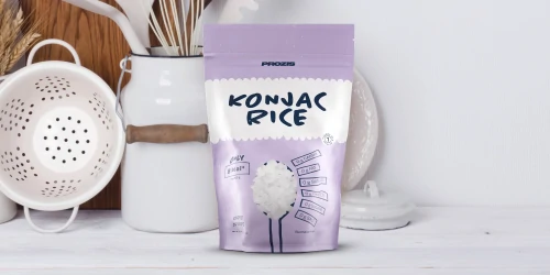 nu3 Riz Konjac 200g - 7 kcal par portion - riz à base de farine de