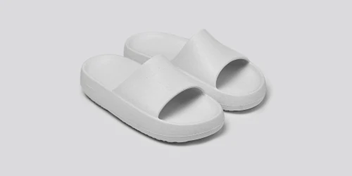 Plain sales white slides