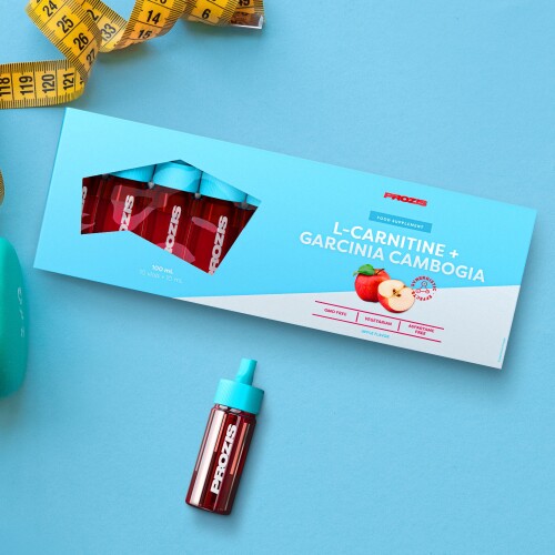 LCarnitine + Garcinia Cambogia 10 vials Energy & Endurance Prozis