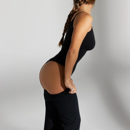 Silhouette NRG Sculpting Thong Bodysuit - Black - Clothing Ranges