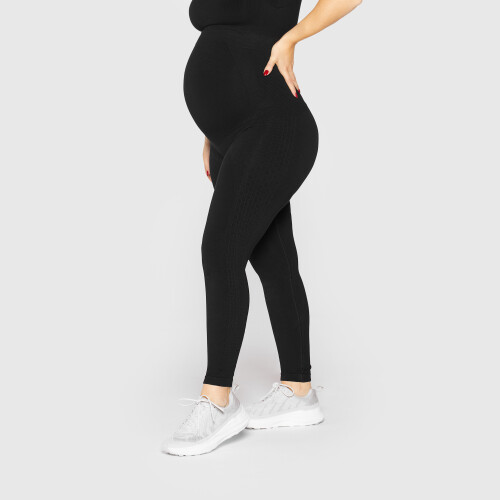 Pregnancy Leggings - Black - Clothing