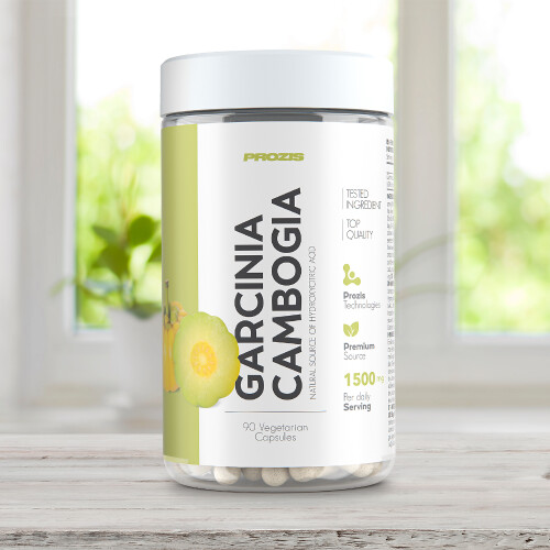Garcinia Cambogia 1500 mg 90 caps Brûleurs de Graisse et Définition Musculaire Prozis