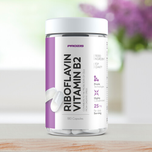 Riboflavin Vitamin B2 180 caps Athlete's Health Prozis