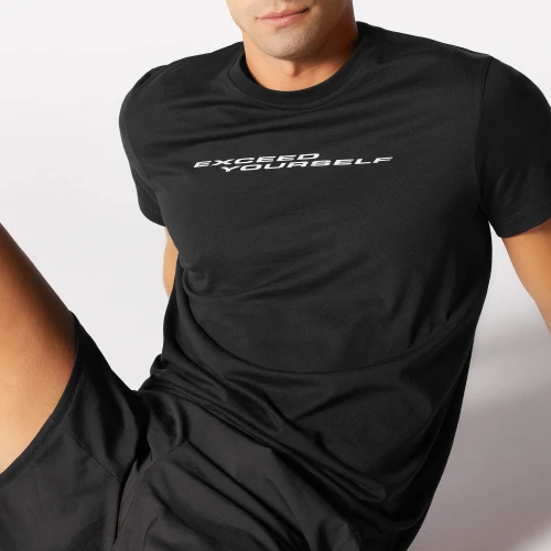 Camiseta Exceed Yourself Black Ropa Prozis