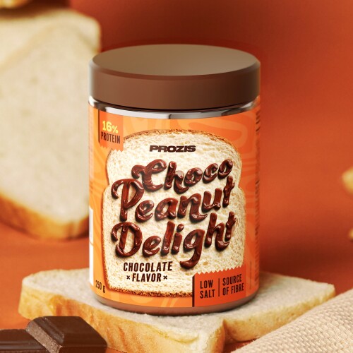 Choco Peanut Delight 250 g Smooth Breakfast & Between Meals Prozis