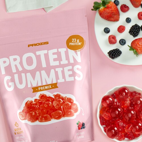Protein Gummies Premix 400 g Flours, Grains & Derivatives Prozis