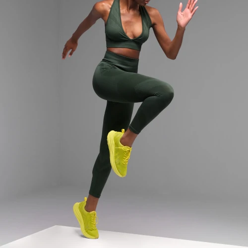 X-Skin Dynamics High Waist Leggings - Dark Green