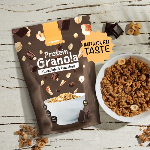Protein Granola Chocolate e Avelãs 275 g Lifestyle e Restrições