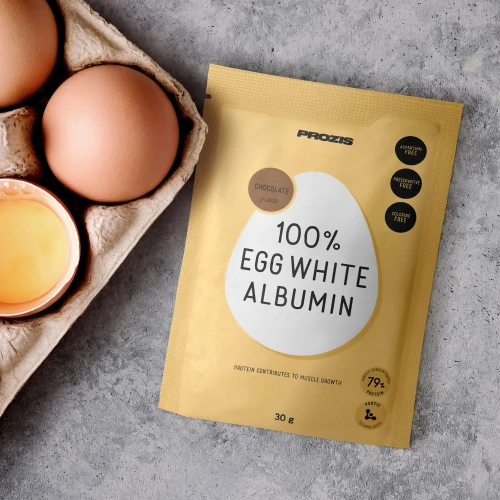 Bustina 100% Albume d'uovo - Albumina 30 g - Proteine