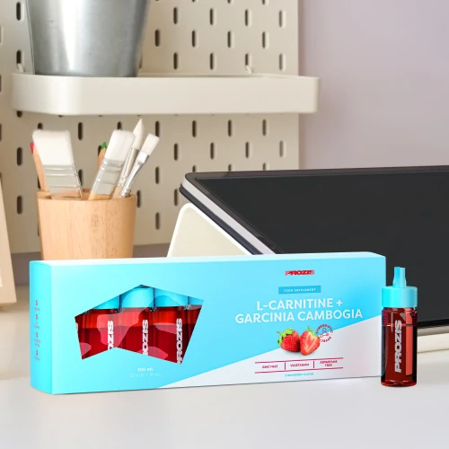 LCarnitina + Garcinia Cambogia 10 vials Energía y Resistencia Prozis