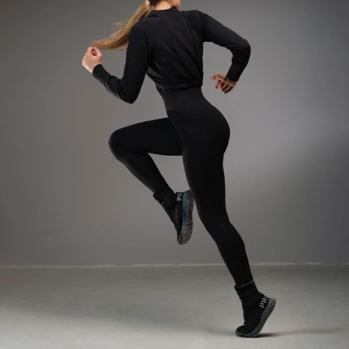 Maverick Jumpsuit Black Melange Performance Sports Prozis