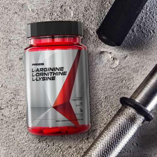 LArginine LOrnithine LLysine 360 gélules Développement Musculaire