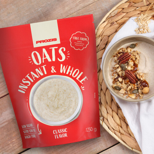 Instant Whole Oats Powder 1250 g Breakfast & Between Meals Prozis