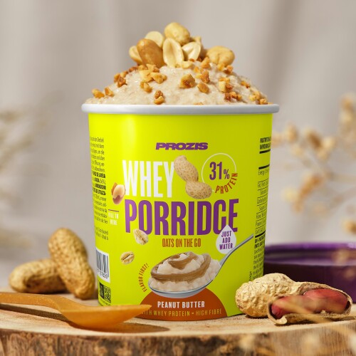 Oatsonthego Whey Porridge 60 g Peanut Butter Breakfast & Between