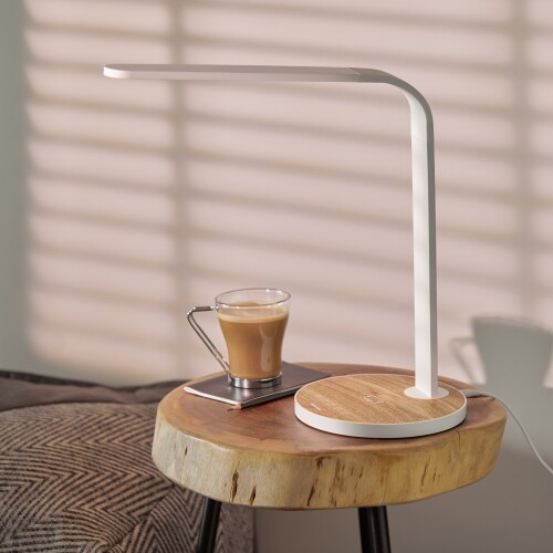 Ray - Lampe de table LED + Chargeur sans fil