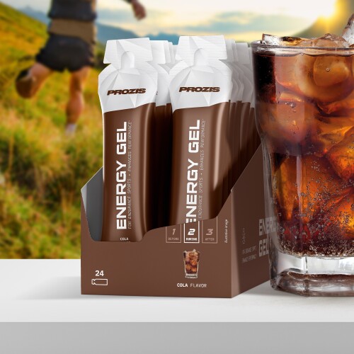 24x Energy Gel 25 g Build Muscle Prozis