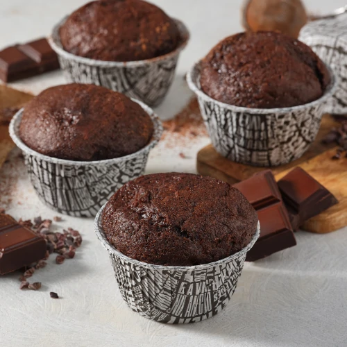 Muffins au chocolat sans lactose - Youmiam