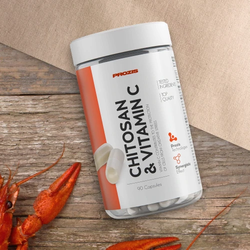 Chitosane + Vitamine C 90 gélules (5)