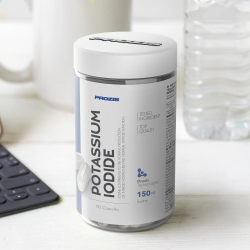 Iodure de Potassium - 150 mcg Iode 60 gélules (5)