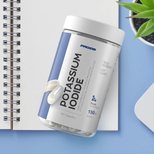 Iodure de Potassium - 150 mcg Iode 60 gélules - Santé de l'Athlète | Prozis