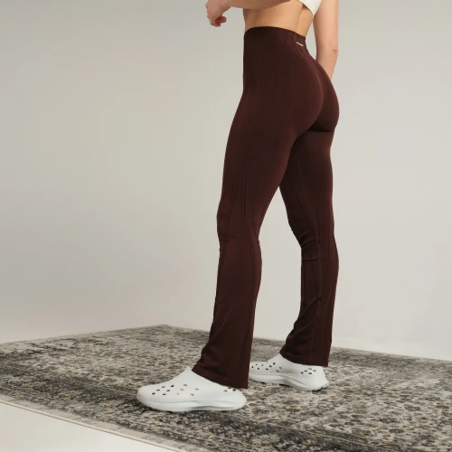 Crazy Comfortable Regular Waist Pants - Brown - Clothing Ranges