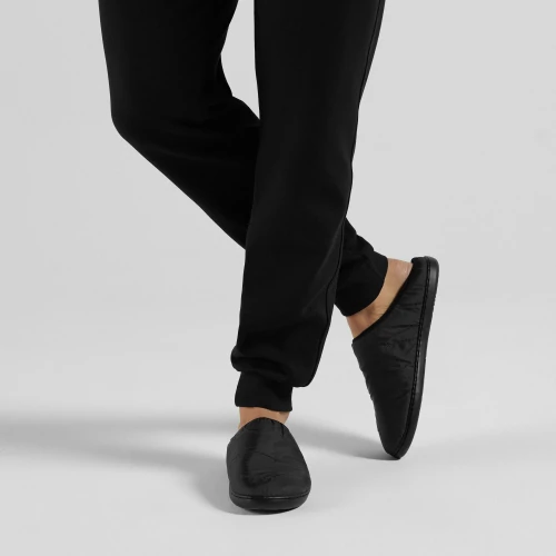 All cheap black slippers