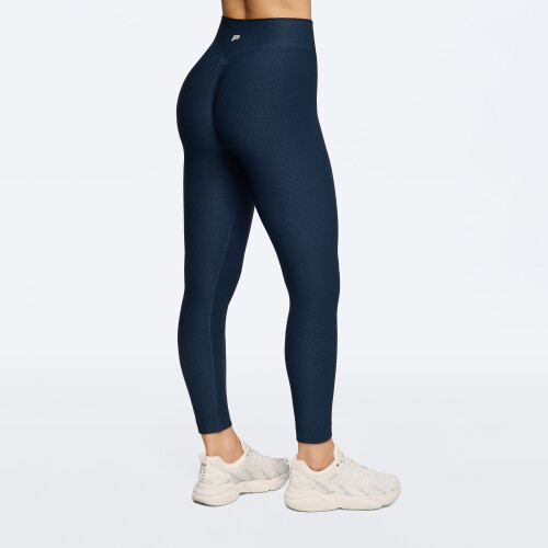 Leggings de Cintura Regular Peach Perfect FX Navy Blue Vestuário