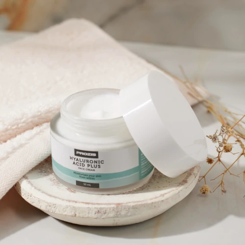 Hyaluronic acid clearance face cream