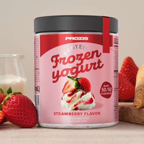 Protein Frozen Yogurt - Fragola 500 mL