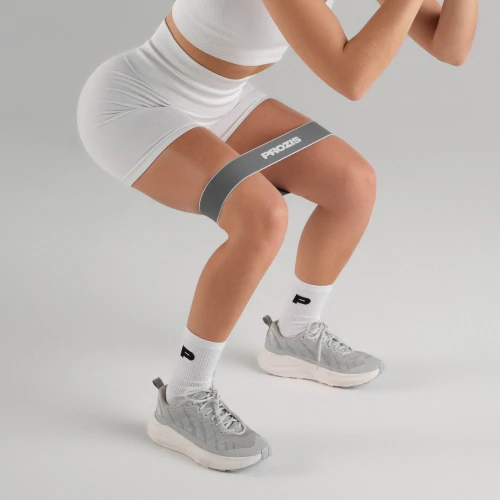 Bande de Résistance Moyenne pour Tonification - Gris Foncé (2)