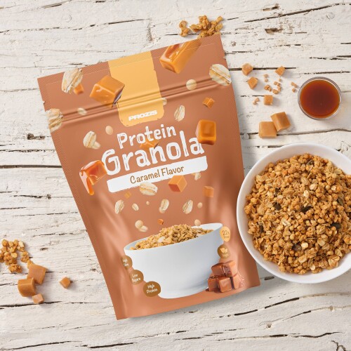 Protein Granola Caramello 275 g Lifestyle e Restrizioni Alimentari