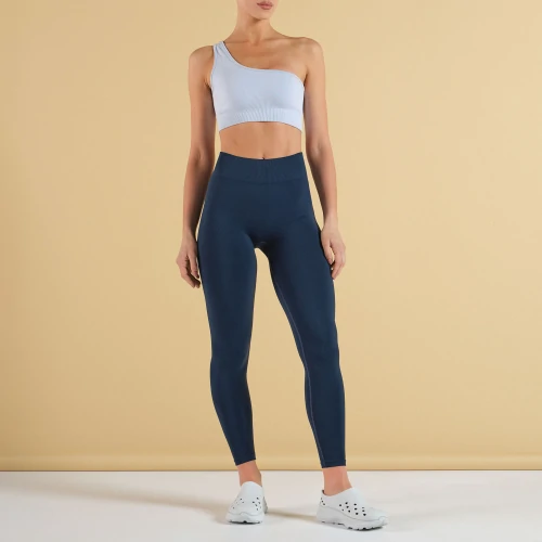 XFLWAM Workout Leggings for Women Seamless Scrunch Tights Tummy Control Gym  Fitness Girl Sport Active Yoga Pants Gym Leggings Navy Blue XL