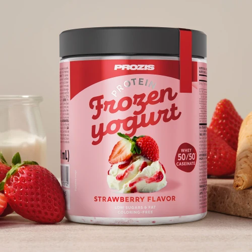 Protein Frozen Yogurt Fragola 500 mL Pranzo e Cena Prozis