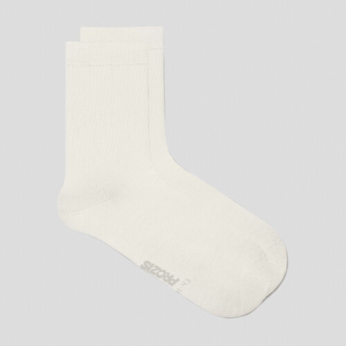 White crew outlet socks